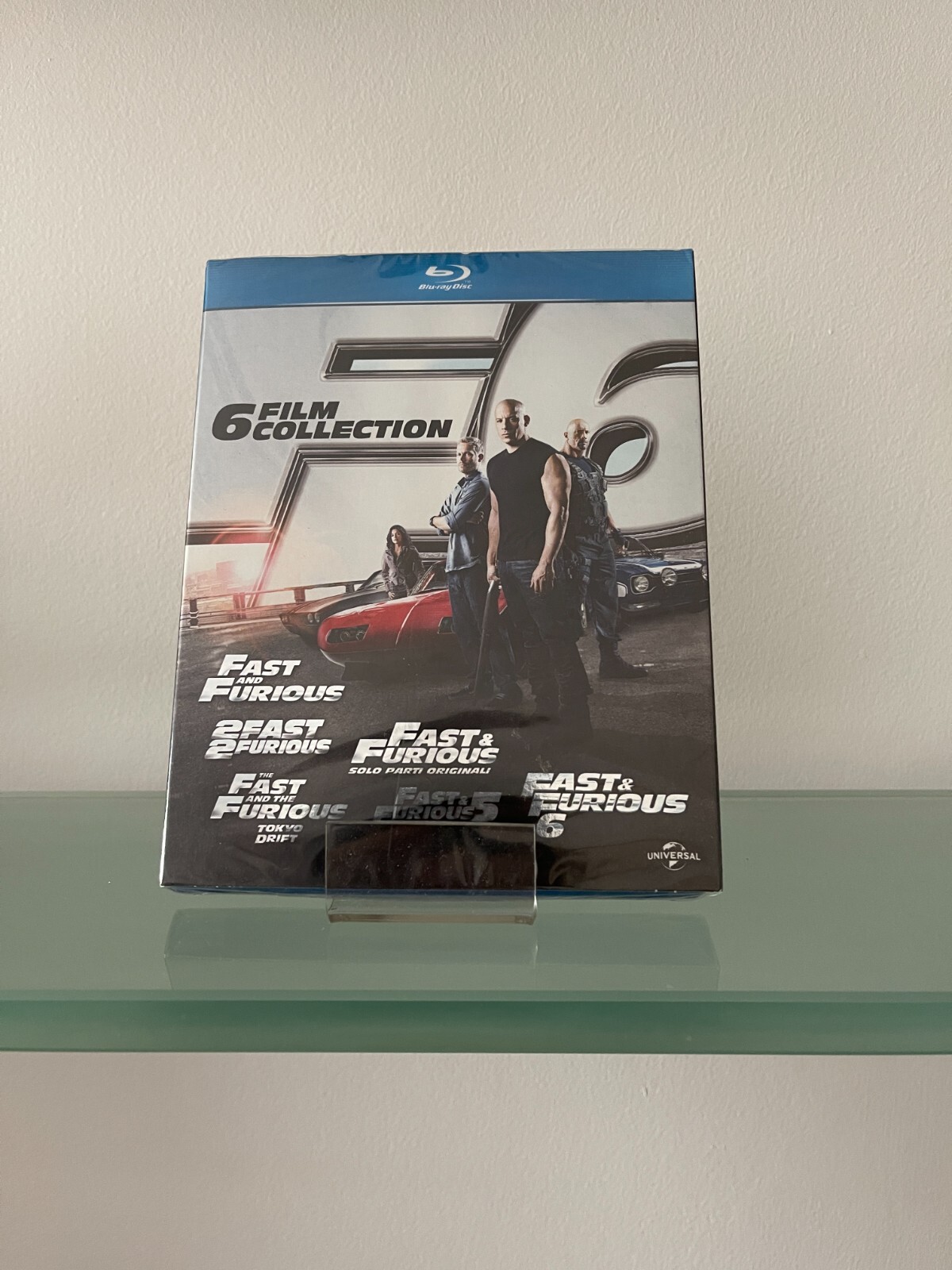 FAST & FURIOUS 6 FILM COLLECTION BLU RAY + FAST & FURIOUS 7 + UN OMAGGIO