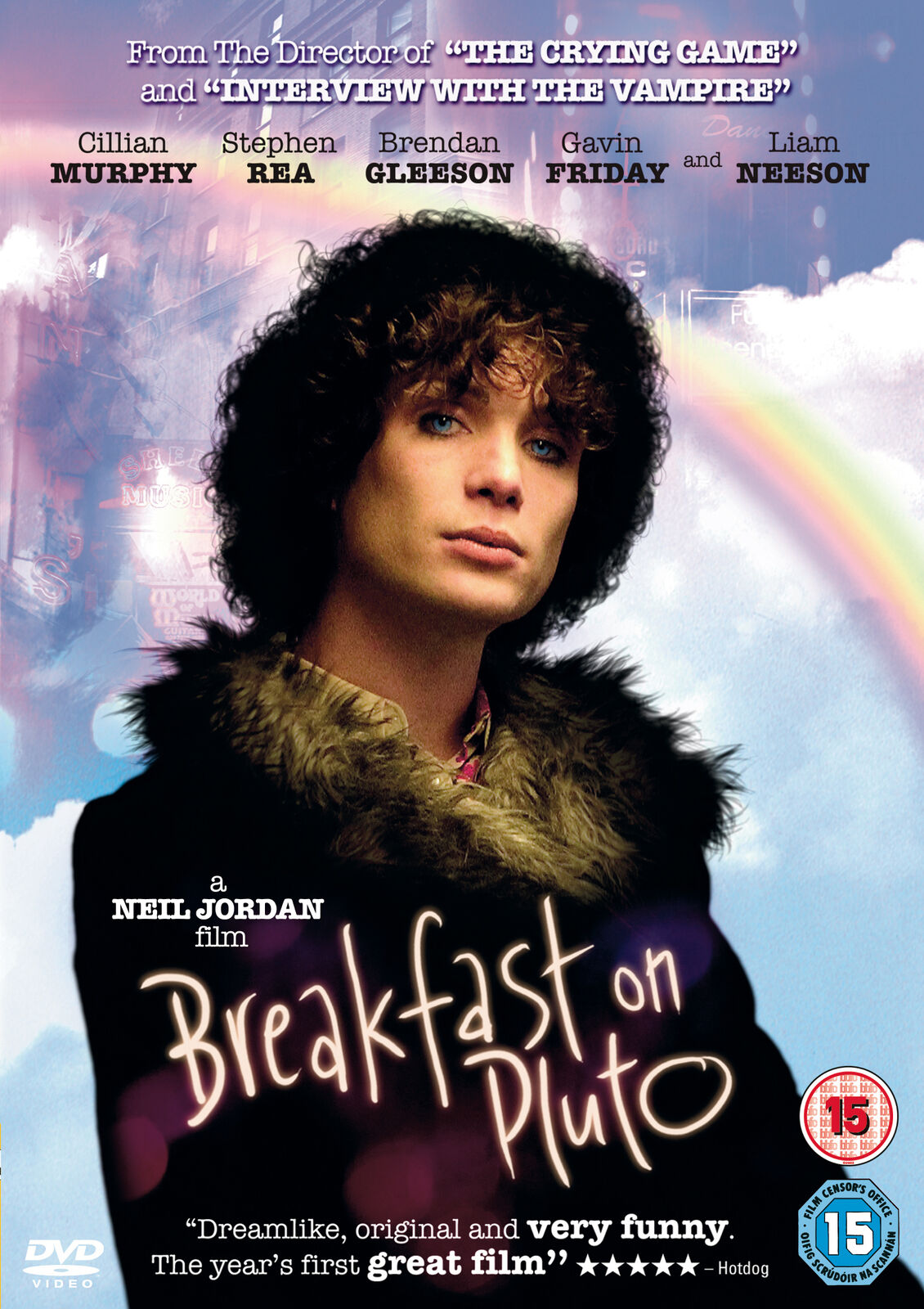 Breakfast On Pluto (DVD) Cillian Murphy Liam Neeson Ruth Negga Laurence Kinlan