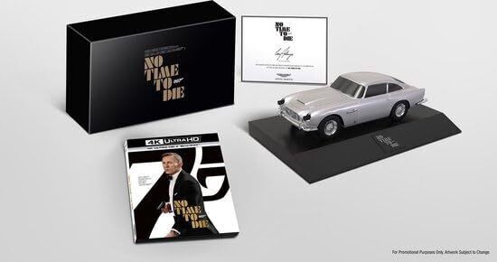 James Bond: No Time To Die 4K UHD + Car (4K UHD Blu-ray)