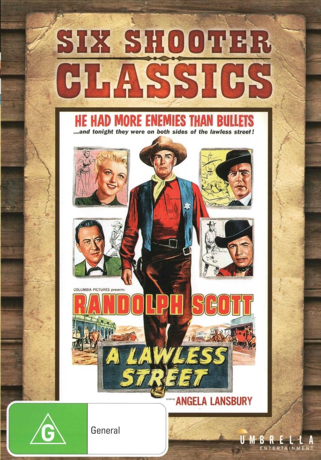 A Lawless Street   Randolph Scott   NON-USA Format   PAL   Region 4 Import (DVD)
