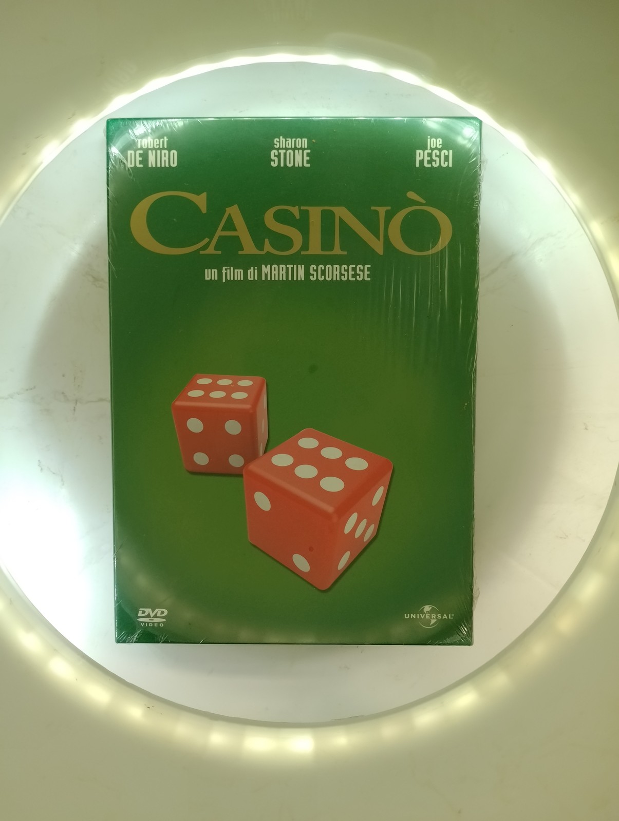 Casino' Martin Scorsese Robert De Niro Sharon Stone Deluxe Dvd Nuovo