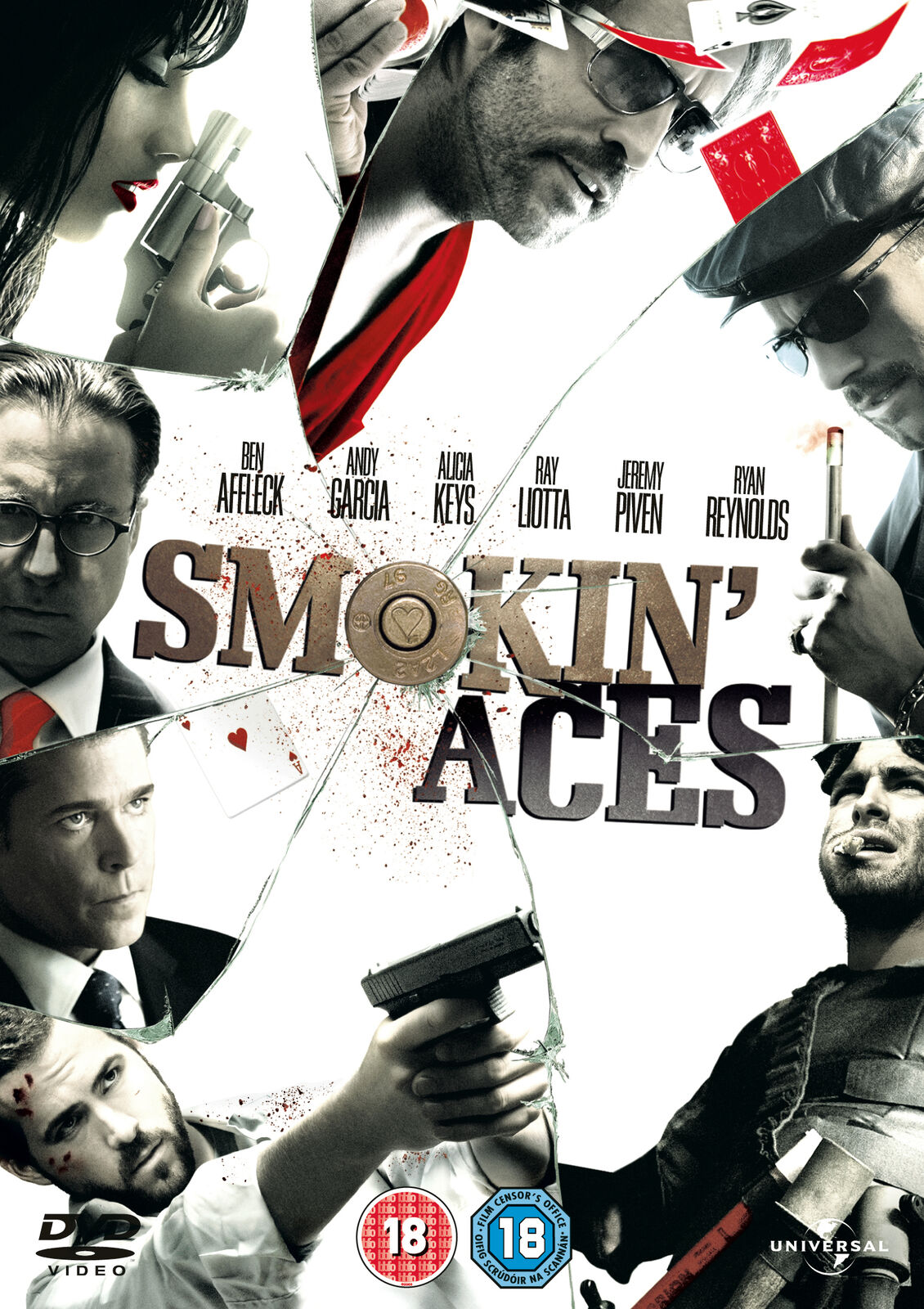 Smokin' Aces (DVD) Chris Pine Common Alex Rocco Nestor Carbonell Jason Bateman