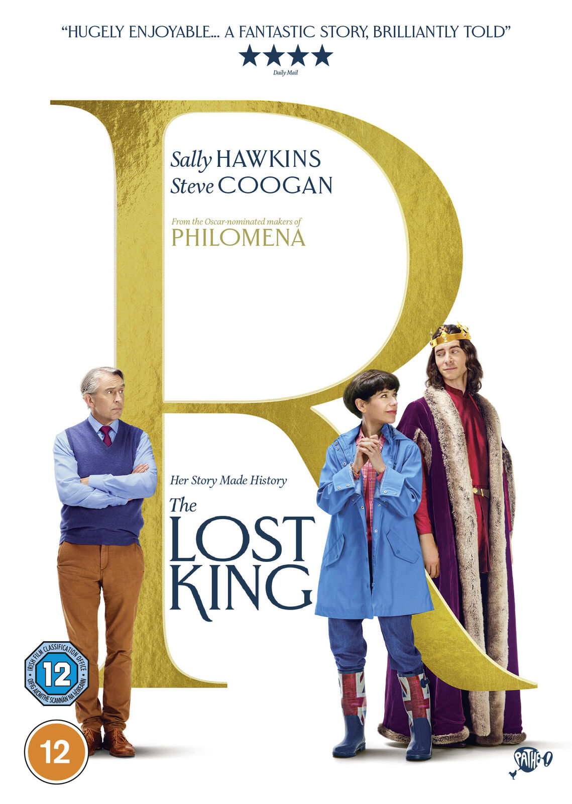 The Lost King (DVD) Harry Lloyd Sally Hawkins Steve Coogan Robert Jack Adam Robb