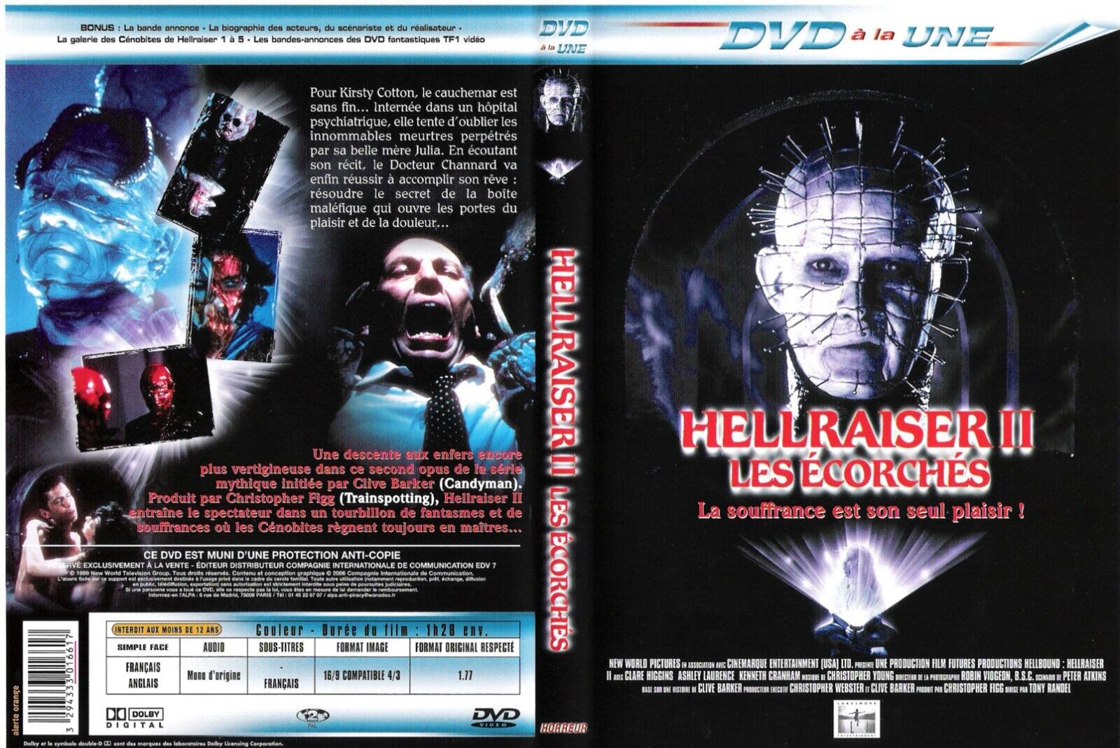 Hellraiser 2 - I Écorchés - DVD Nuova