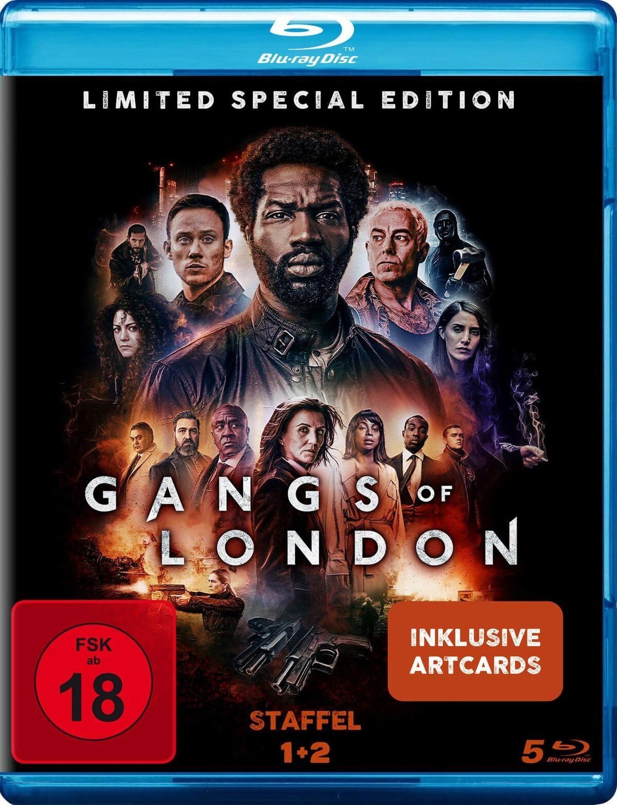 Gangs of London - Staffel 1+2 - (Limitierte Edition mit Artcards) (Blu-ray)