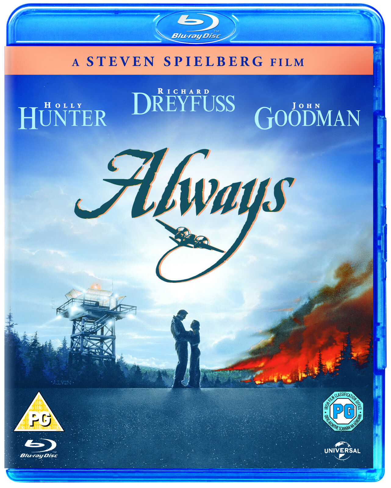 Always (Blu-ray) Richard Dreyfuss John Goodman Audrey Hepburn Holly Hunter