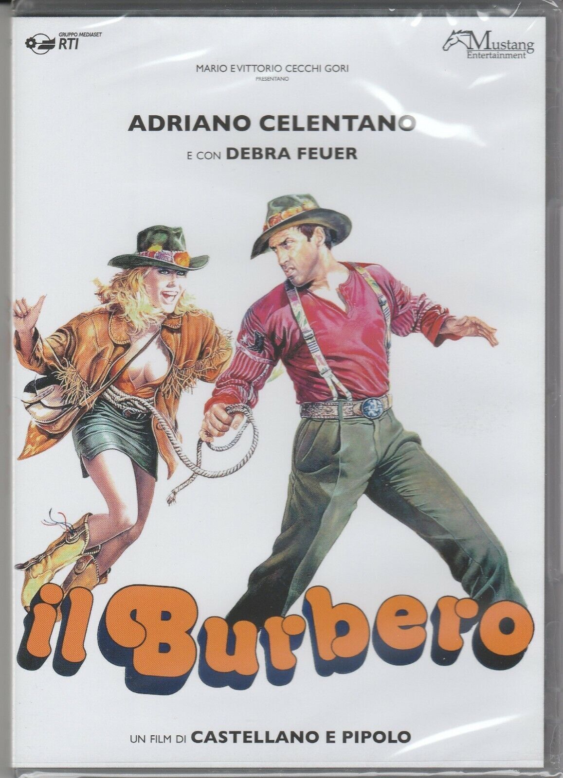 Dvd IL BURBERO con Adriano Celentano nuovo 1986