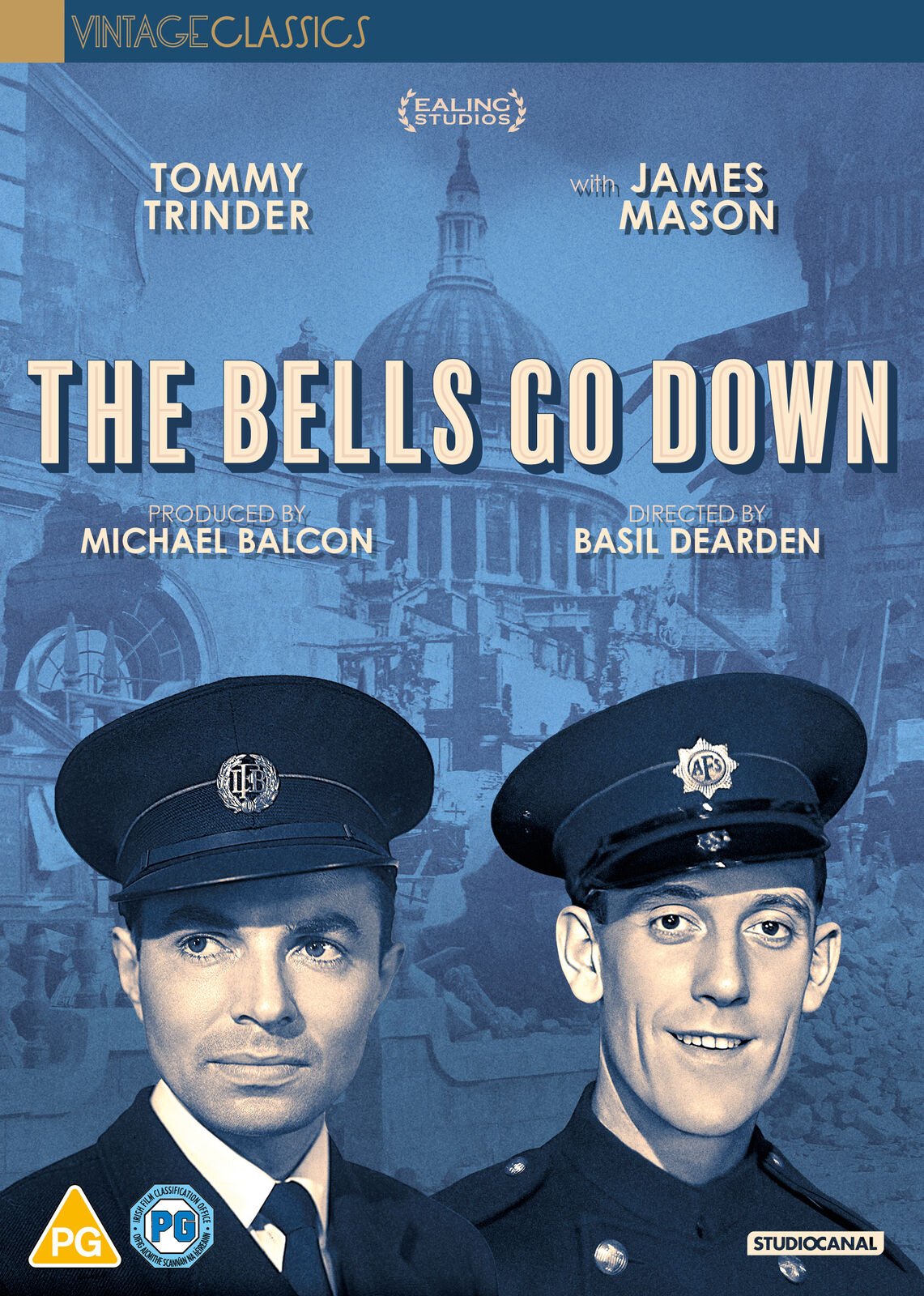 The Bells Go Down (DVD) James Mason Mervyn Johns Philip Friend Tommy Trinder