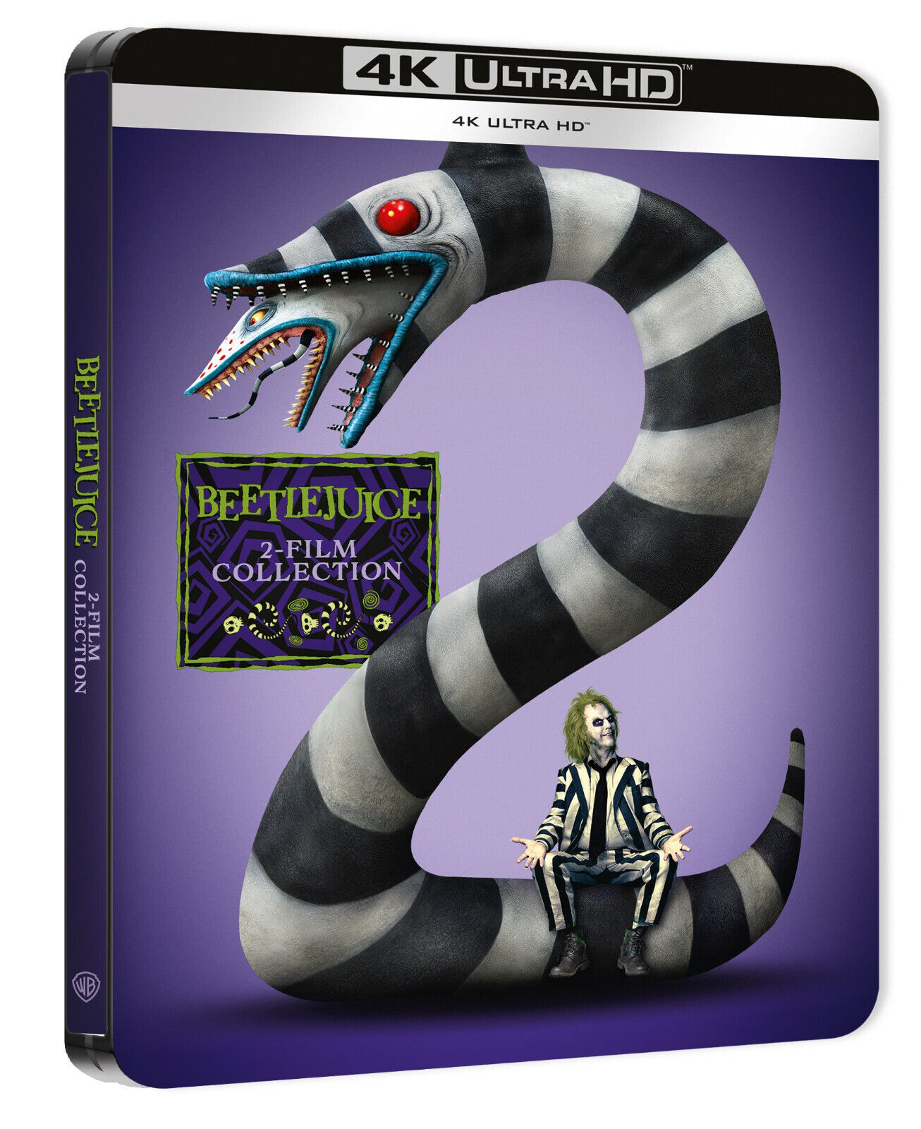 Beetlejuice 2-FIlm Collection (2 4K Ultra HD - SteelBook)