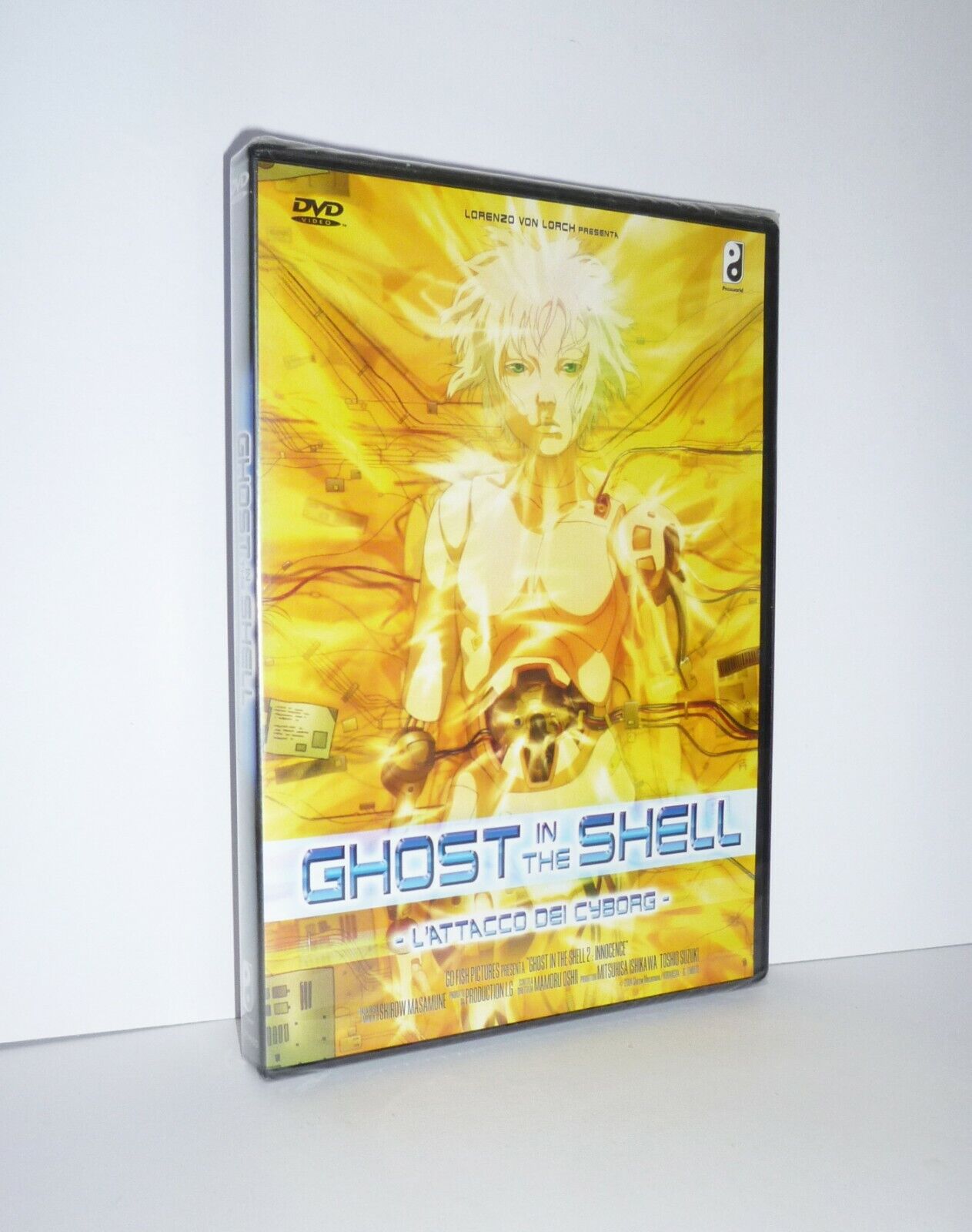 GHOST IN THE SHELL - L'ATTACCO DEI CYBORG - PASSWORLD - DVD SIGILLATO NUOVO