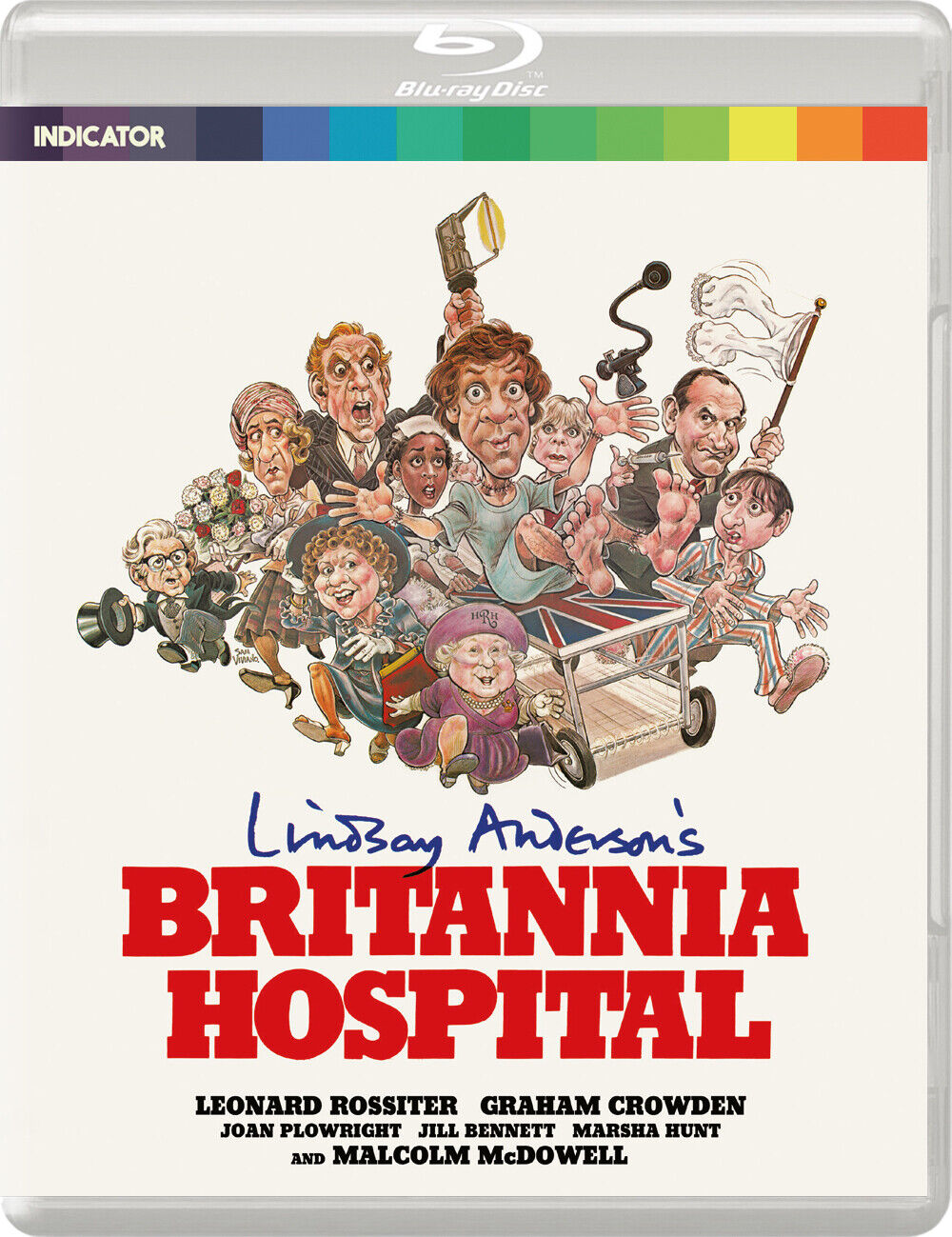 Britannia Hospital (Blu-ray) Leonard Rossiter Dandy Nichols Vivian Pickles