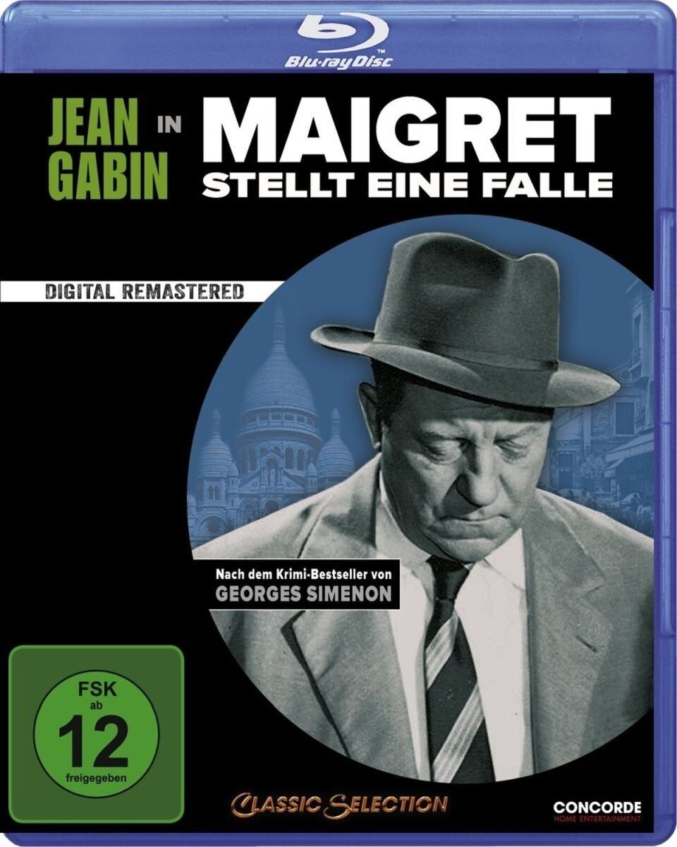 Maigret stellt eine Falle [Blu-ray] (Blu-ray) Gabin Jean Girardot Annie Ventura
