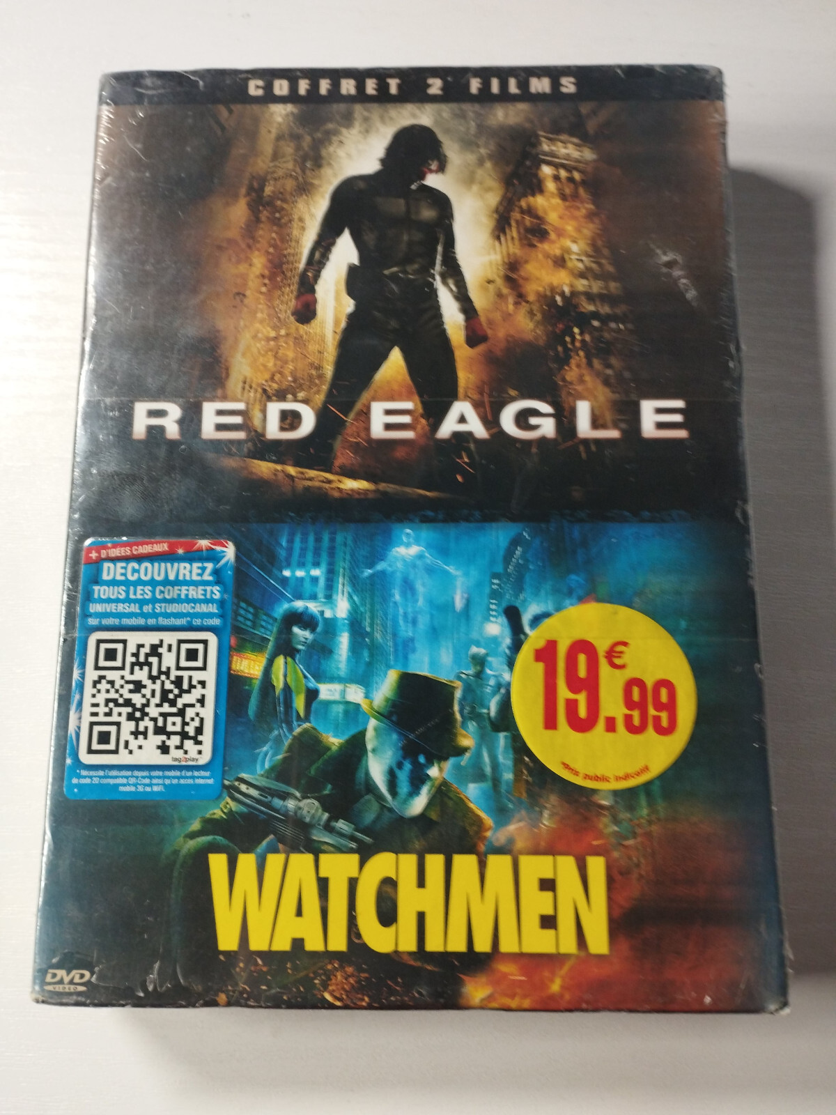Red Eagle + Watchmen Coffret - 2 X DVD Regione 2 Francese Inglese Nuovo