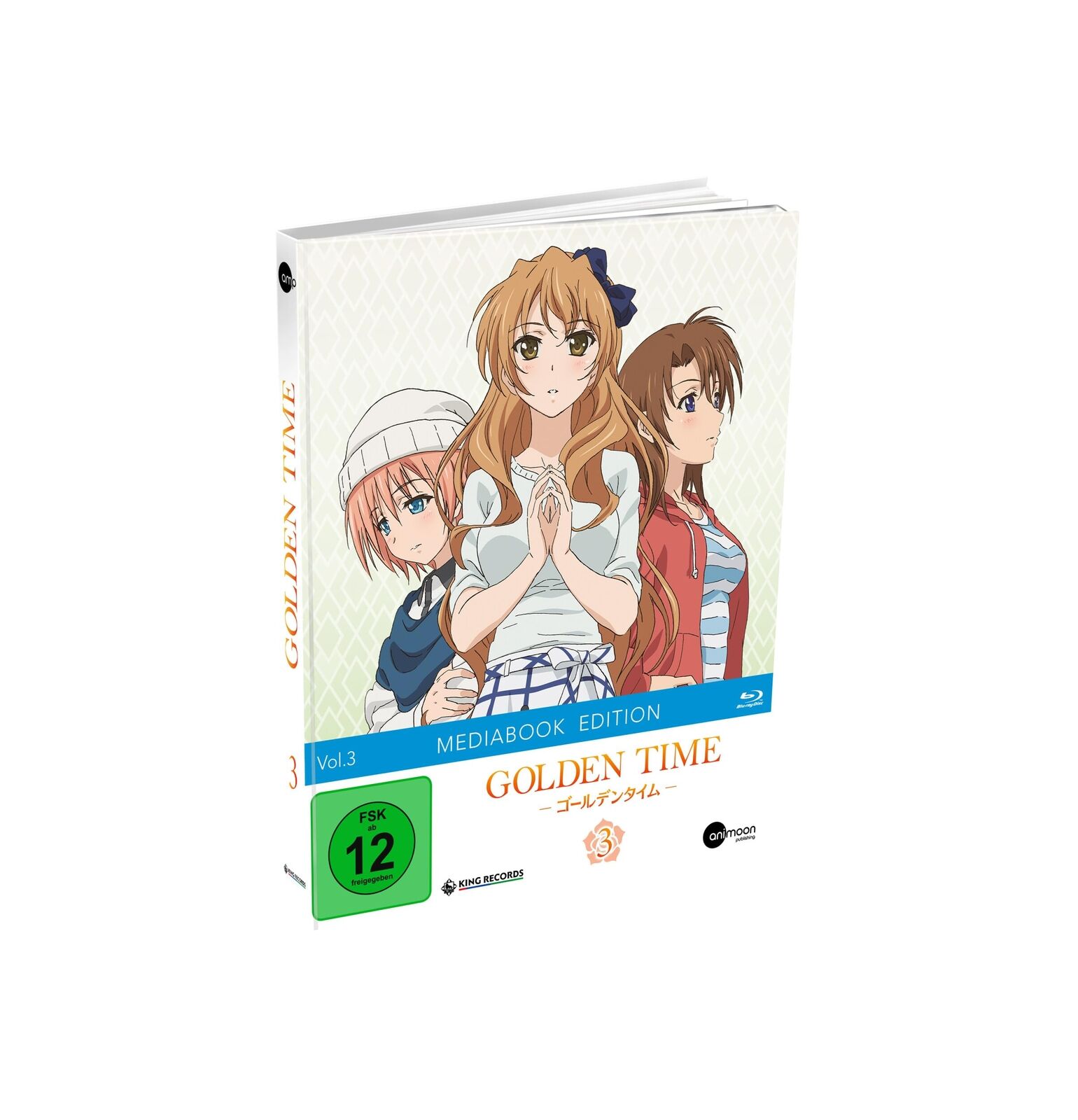 Golden Time - Vol.3 (Limited Mediabook Edition) (Blu-ray)