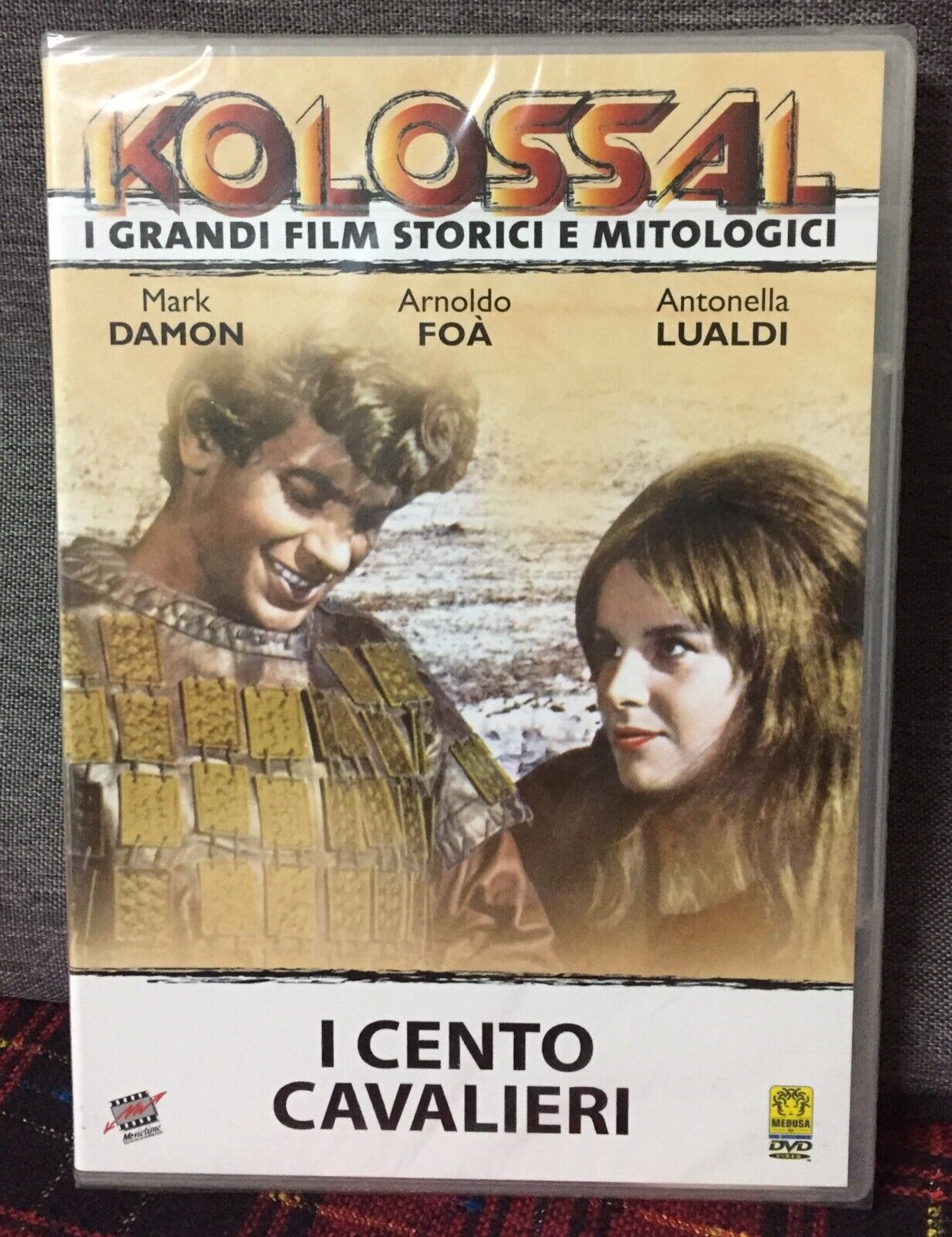 I Cento Cavalieri DVD NUOVO Arnoldo Foà Damon Lualdi V. Cottafavi 100 Come Foto