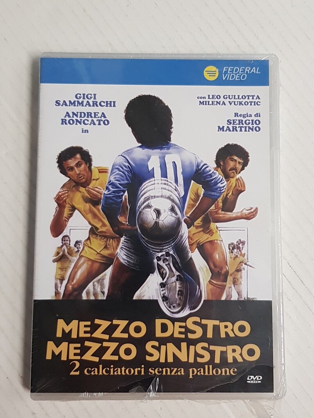 MEZZO DESTRO MEZZO SINISTRO (1985) DVD - NUOVO - cellophane rovinato