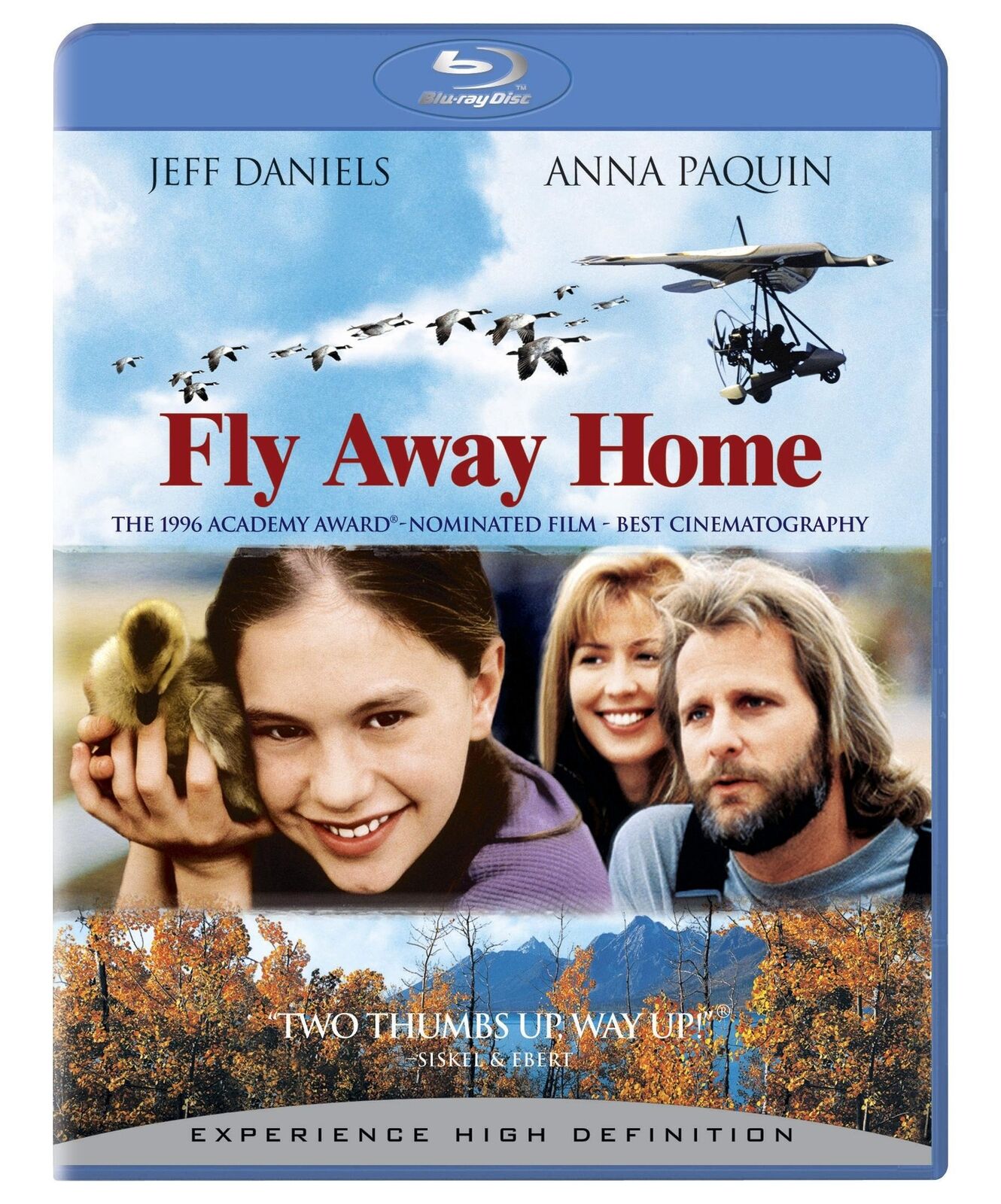 Fly Away Home (Blu-ray) Jeff Daniels Anna Paquin Dana Delany Terry Kinney