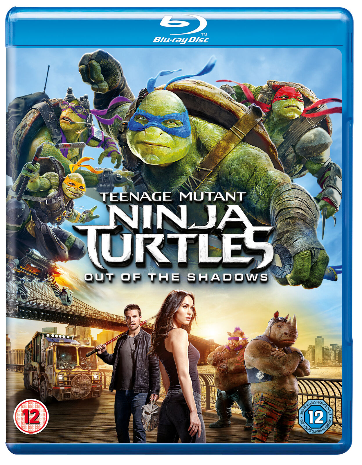 Teenage Mutant Ninja Turtles: Out of the Shadows (Blu-ray) Brian Tee Will Arnett