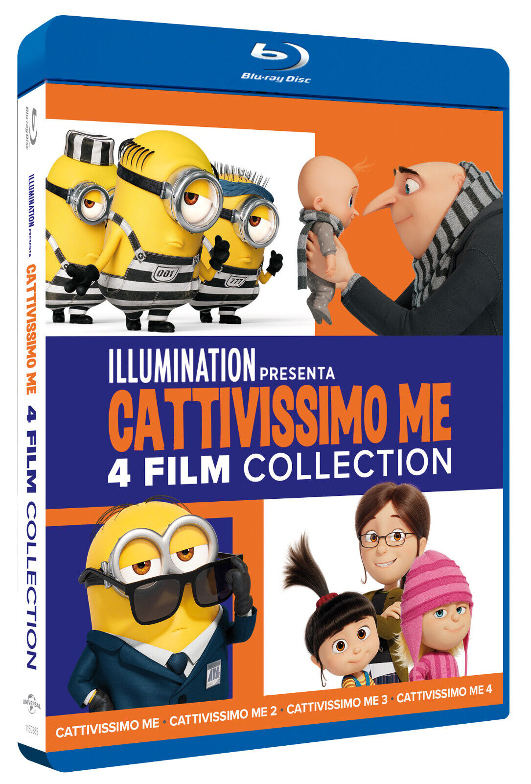 Cattivissimo me - 4 Film Collection (4 Blu-Ray Disc)