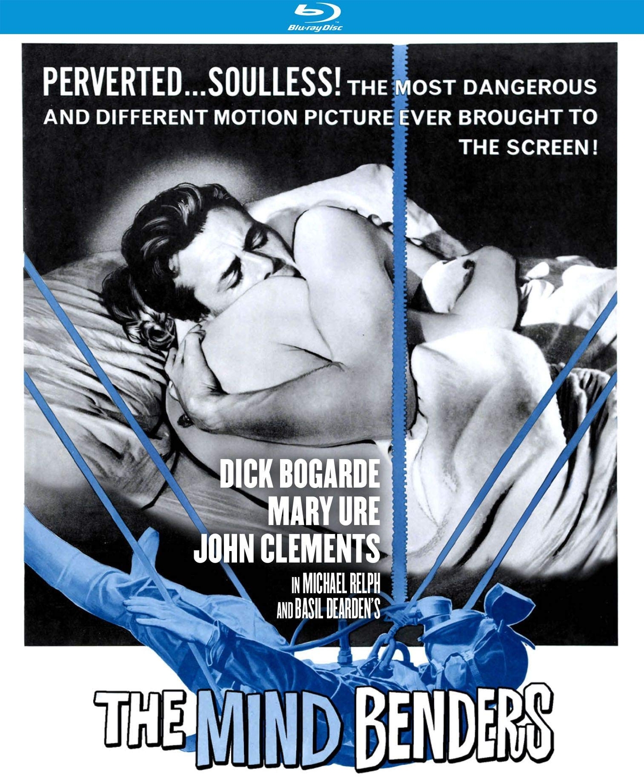 Mind Benders (1963) (Blu-ray) Dirk Bogarde Mary Ure John Clements Michael Bryant