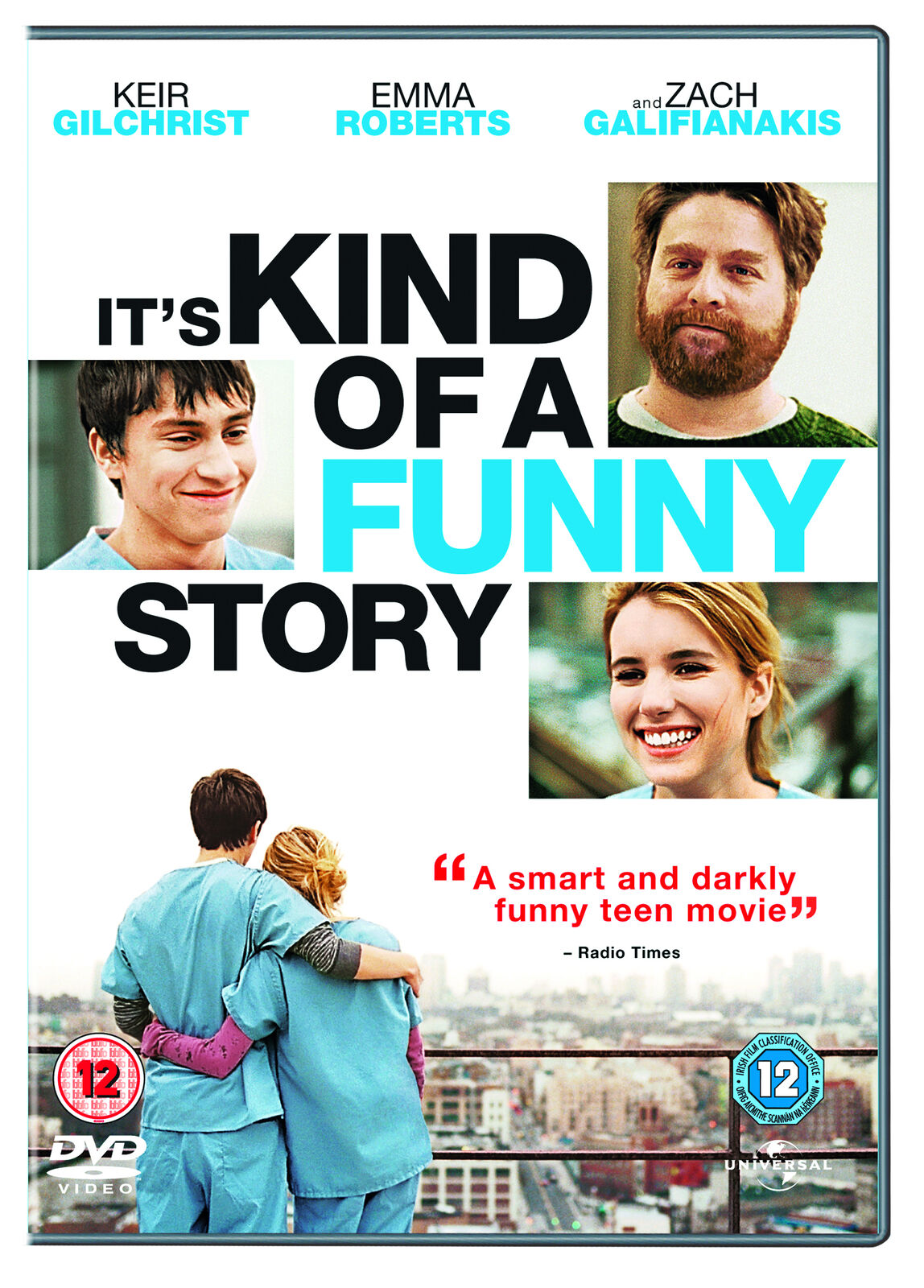 It's Kind of a Funny Story (DVD) Jim Gaffigan Aasif Mandvi Karen Chilton