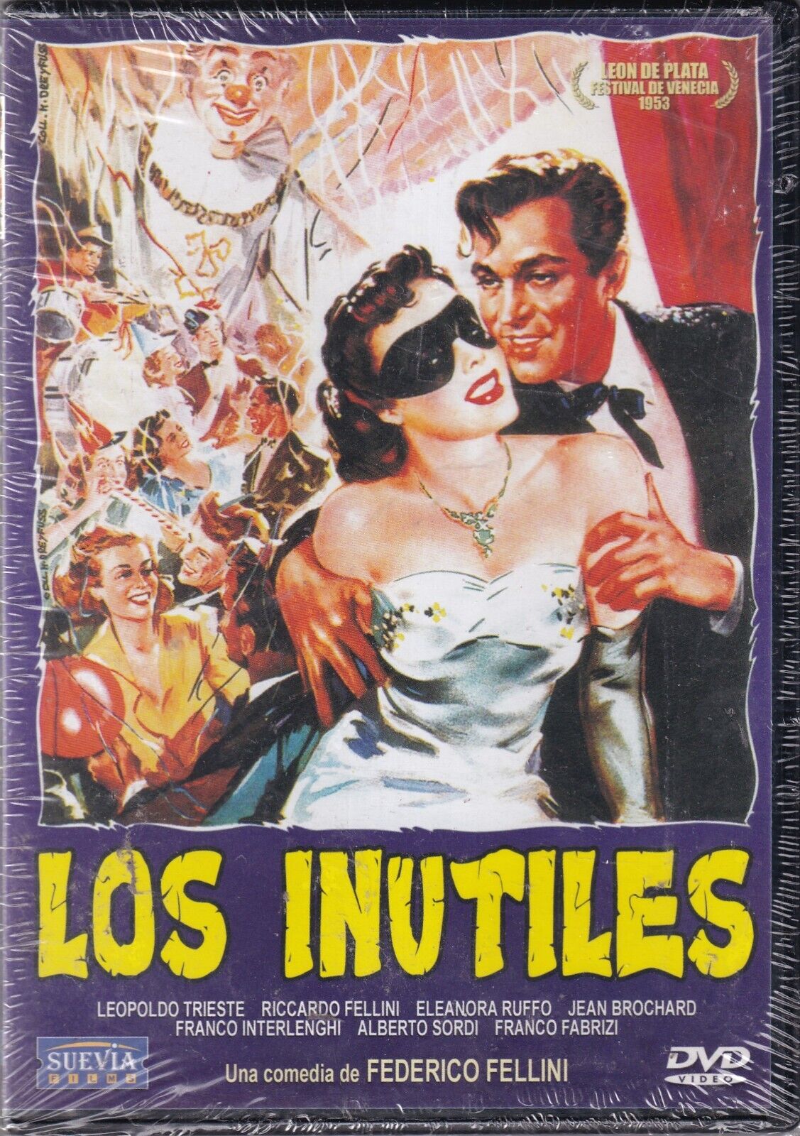 I VITELLONI DVD Edizione Estera con audio ITA Federico Fellini Nuovo Sigillato