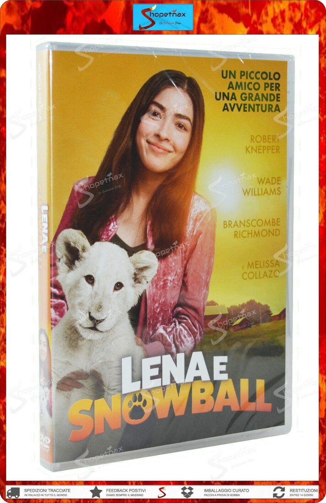 LENA E SNOWBALL 2020 BRIAN HERZLINGER ROBERT KNEPPER KOCH MEDIA DVD SIGILLATO