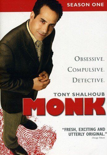 Monk: Season 1 (DVD) Tony Shalhoub Bitty Schram Ted Levine Gail O'Grady