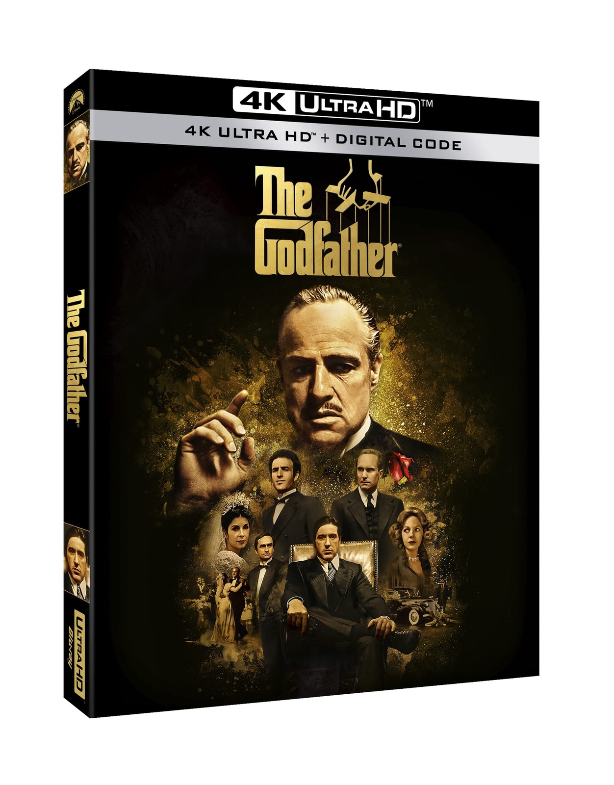 The Godfather [4K UHD + Digital Copy] (4K UHD Blu-ray) Marlon Brando James Caan