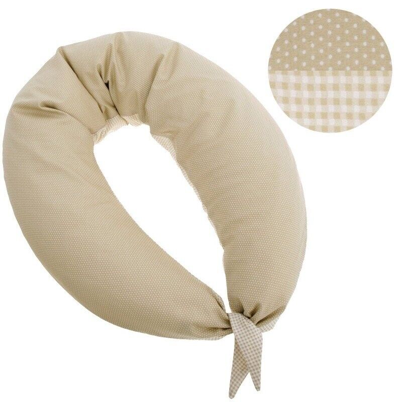 Cambrass Cuscino Gravidanza e Allattamento LINO BEIGE