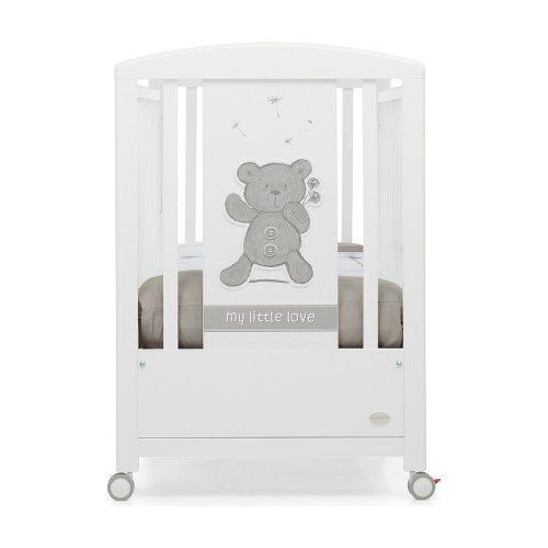 Lettino in legno MY LITTLE LOVE Bianco Foppapedretti