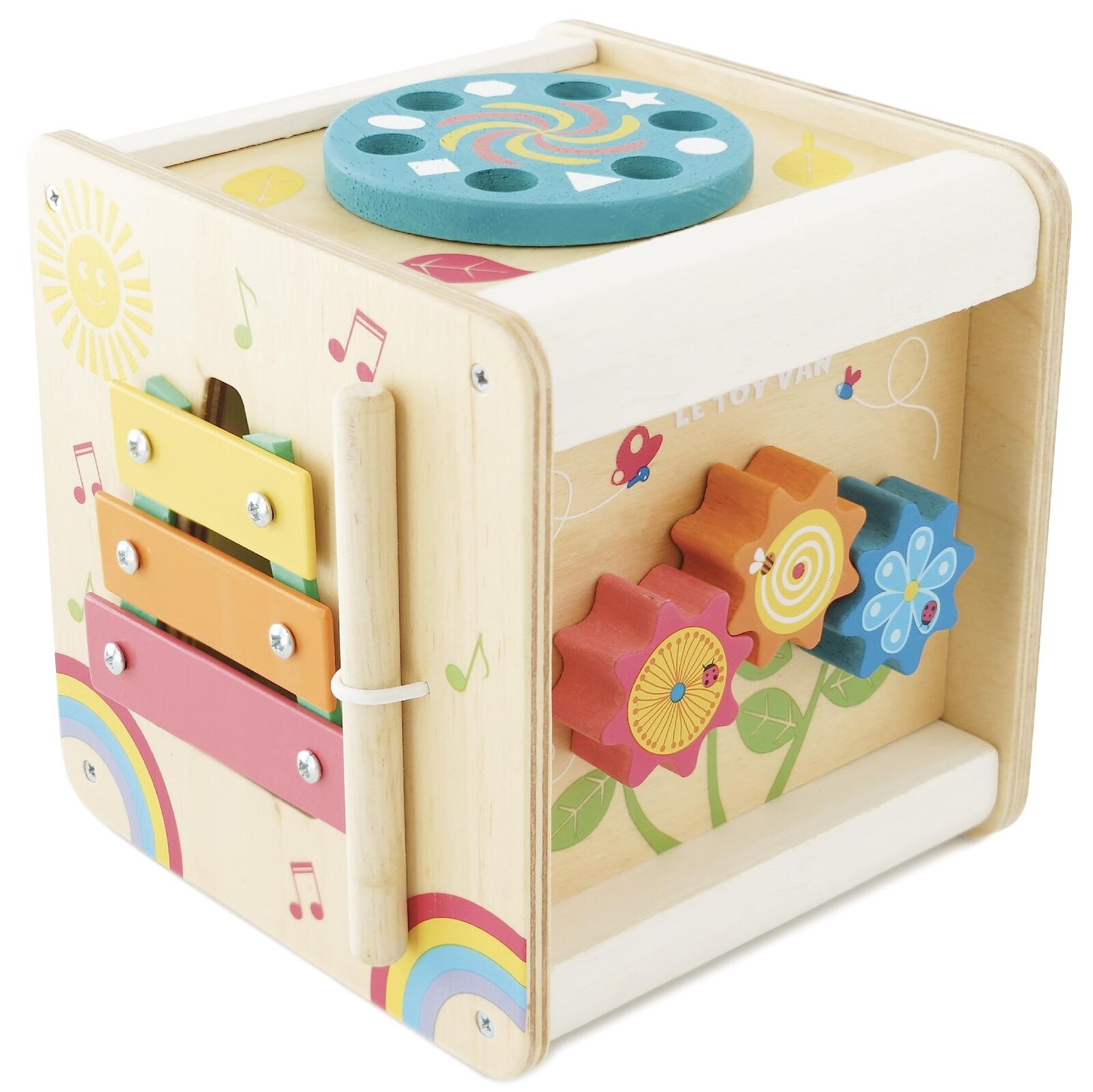 Le Toy Van Activity Cube Cubo di attività Petit, PL105