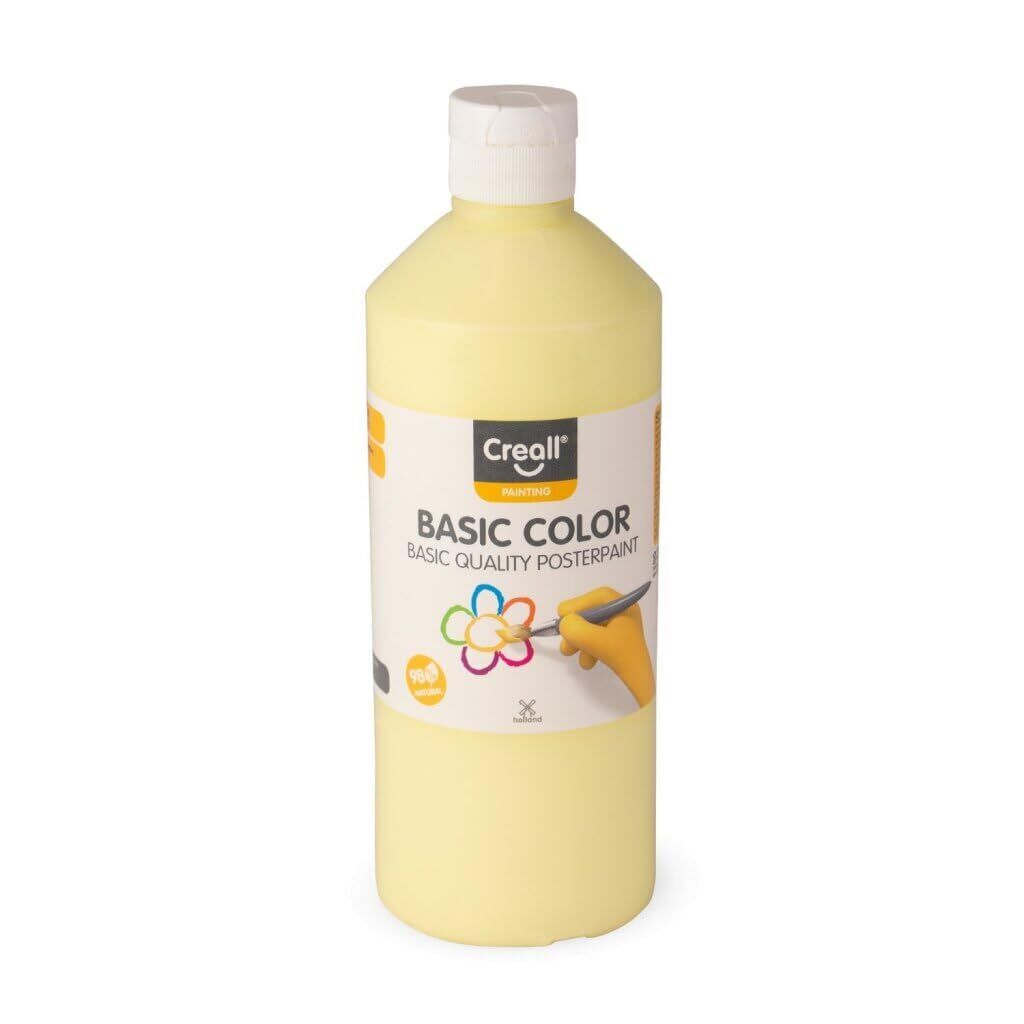 Creall Havo30092 500 ml 25 Pastellgelb Havo Basic Color Poster Paint Bottle