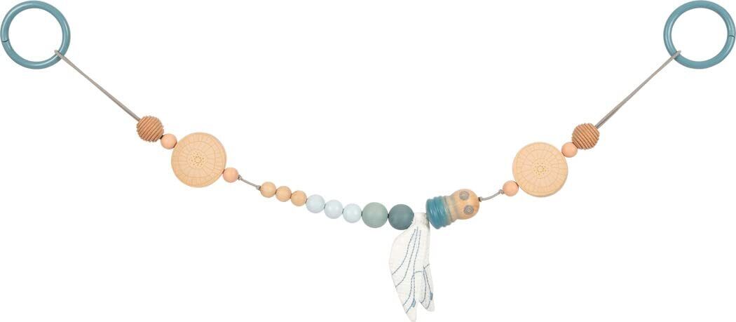 Small Foot Chain Seaside Made of Wood, Toy for Baby pram, Infant Carrier, and Cr