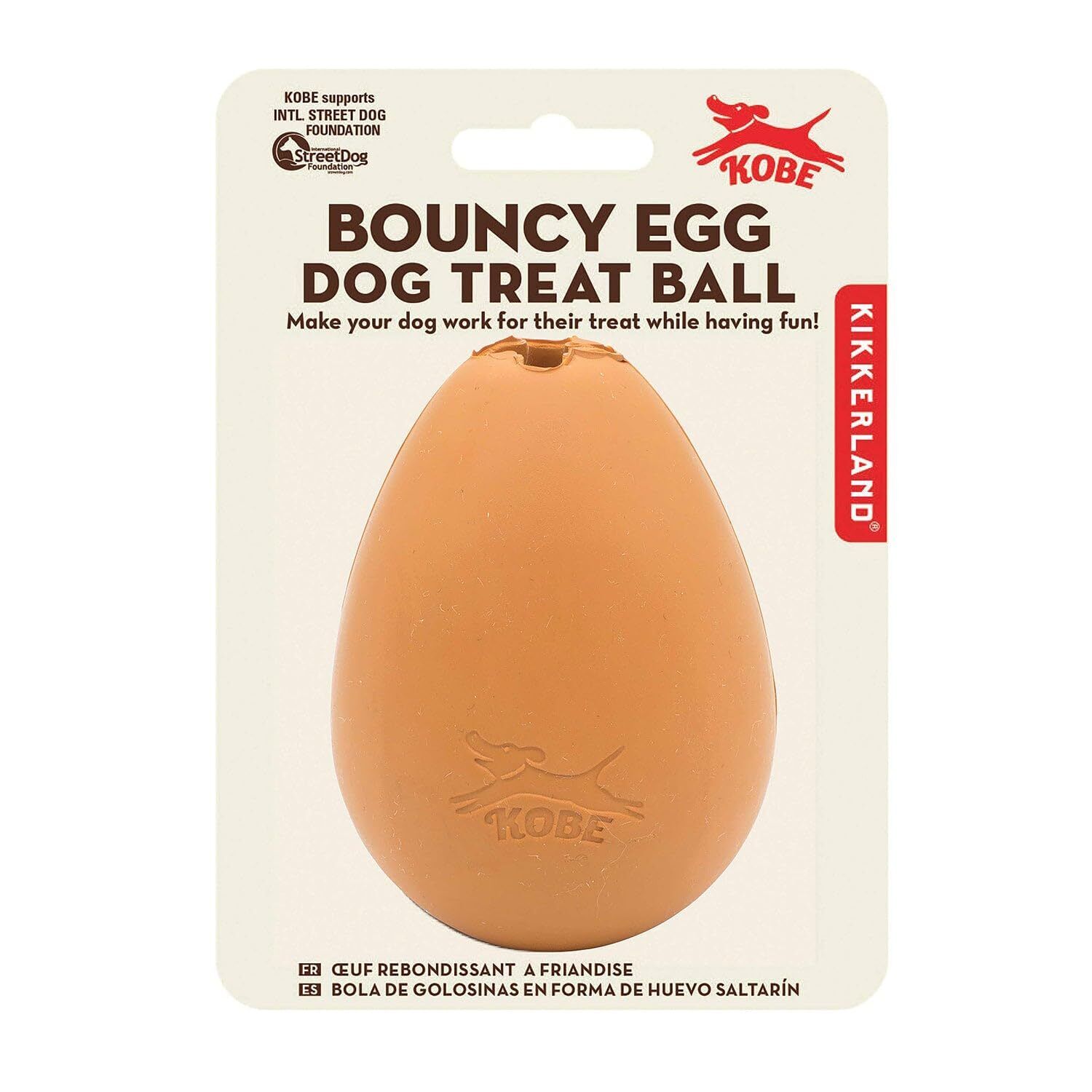 Bouncy Egg Treat Ball (DIG06)