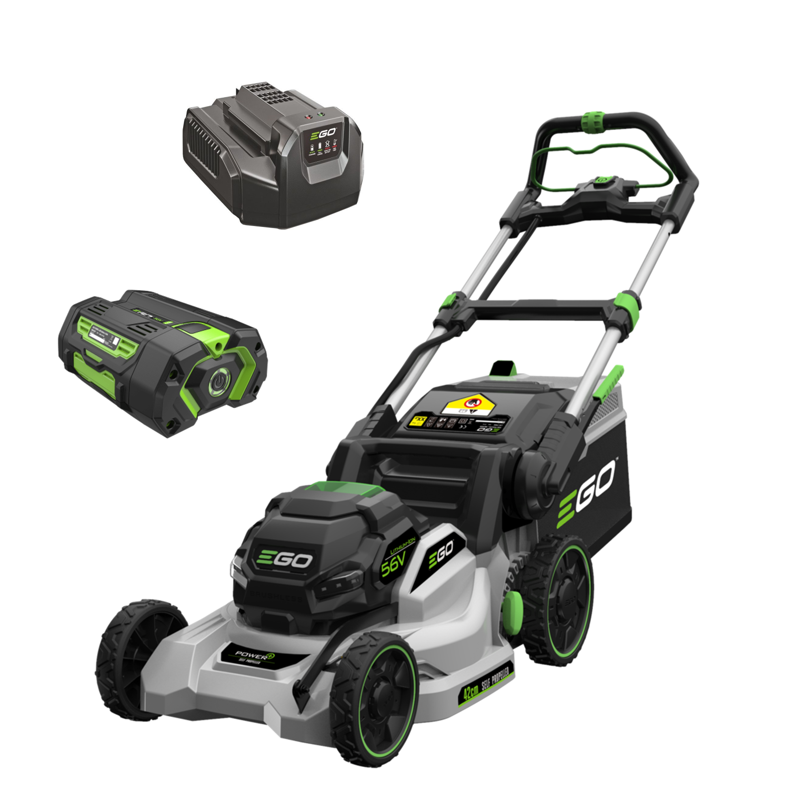 Rasaerba a Trazione LM 1702 E-SP EGO POWER con Batteria 4AH e caricatore Stand