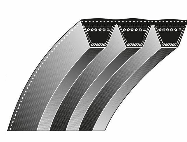 Cinghia dentata trattorino rasaerba tagliaerba TORO Groundsmaster 72