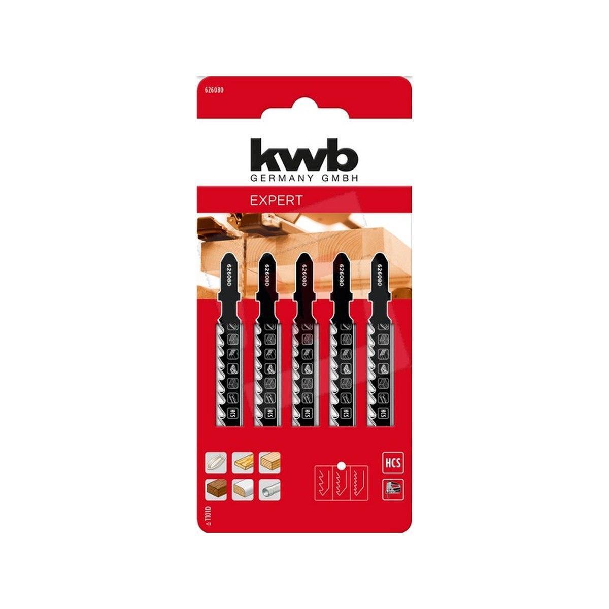 EINHELL/KWB 49626080 - SET 5 LAME PER SEGHETTO ALTERNATIVO