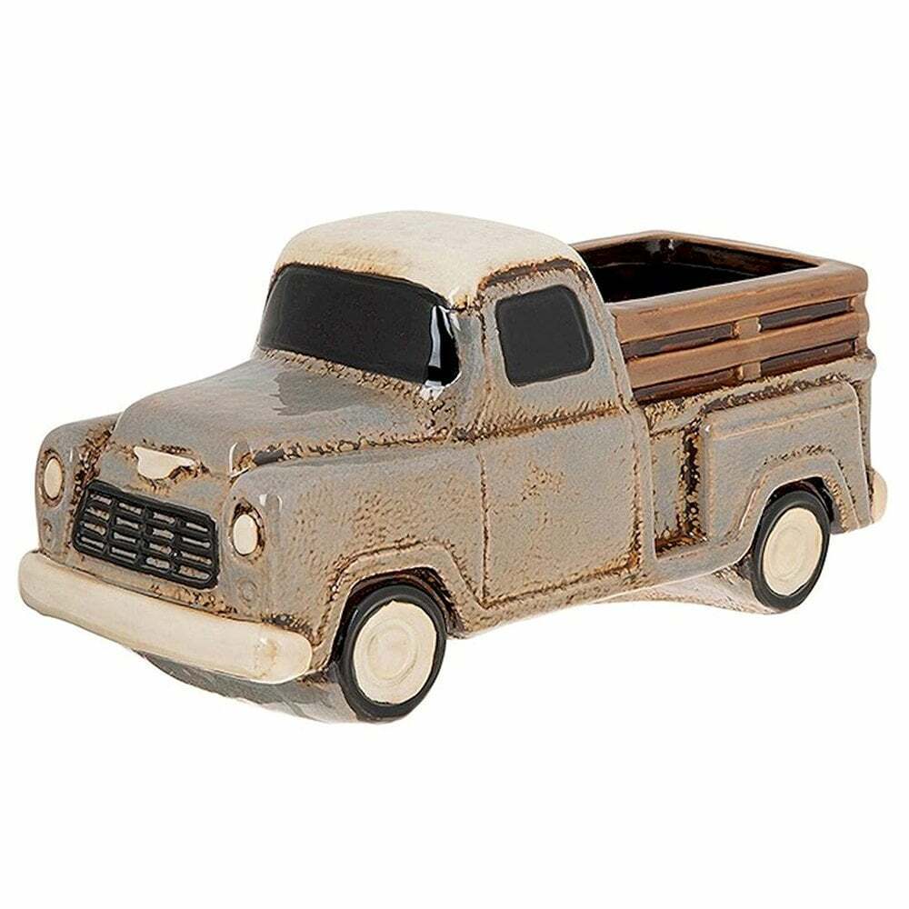 Joe Davies Villaggio Ceramica Camion Vaso da Fiori Nuovo Inscatolato JD200633