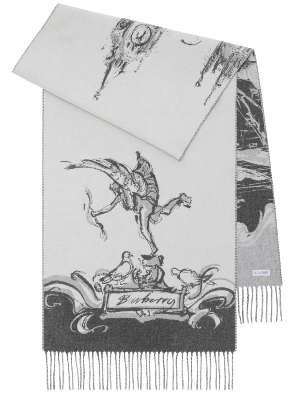 Burberry Westminster scarf - Grigio