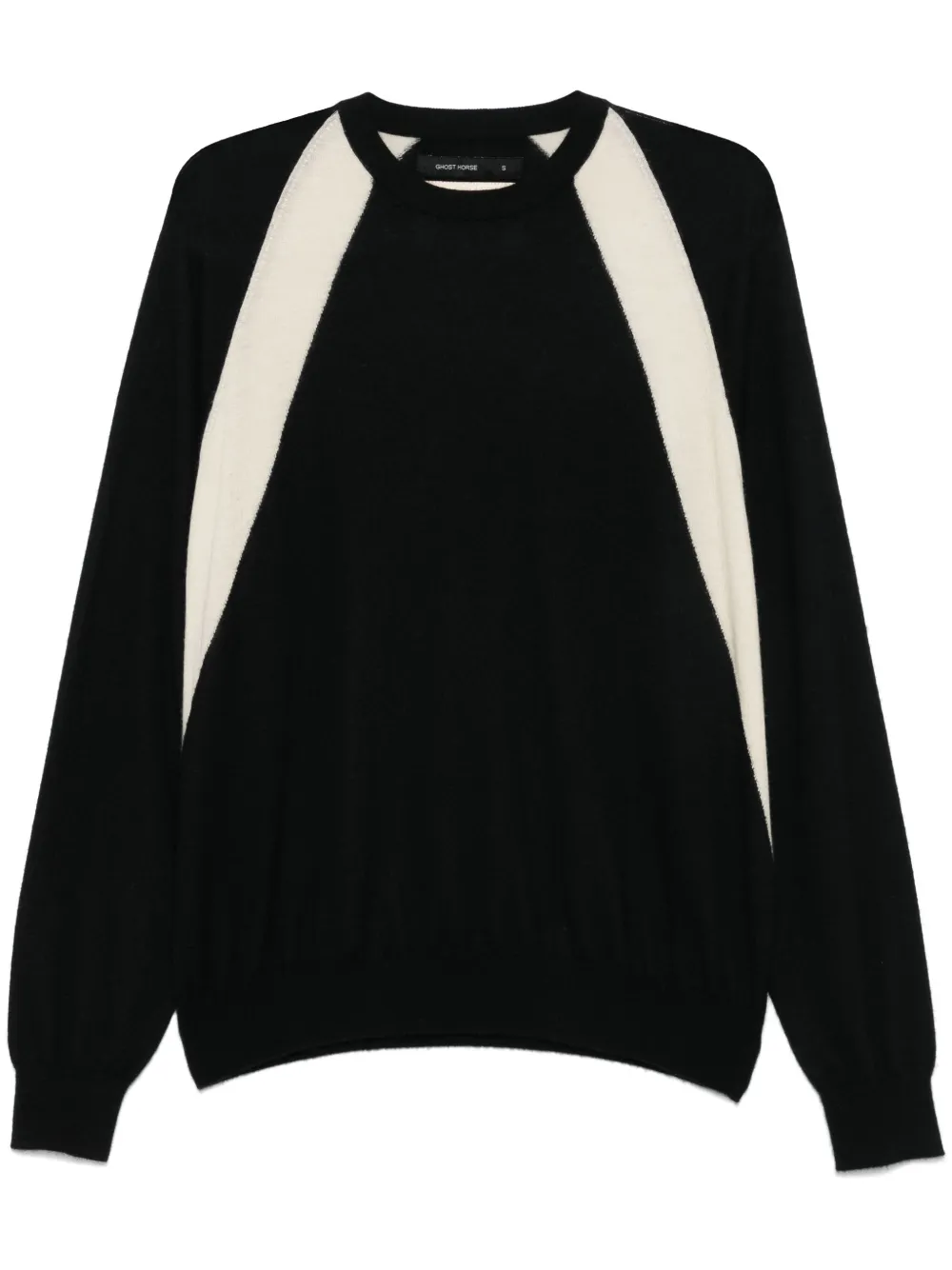 Frenckenberger colour-block sweater - Nero