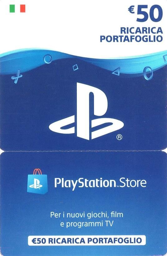 Ricarica portafoglio playstation store (psn) - 50 - 4251404530365