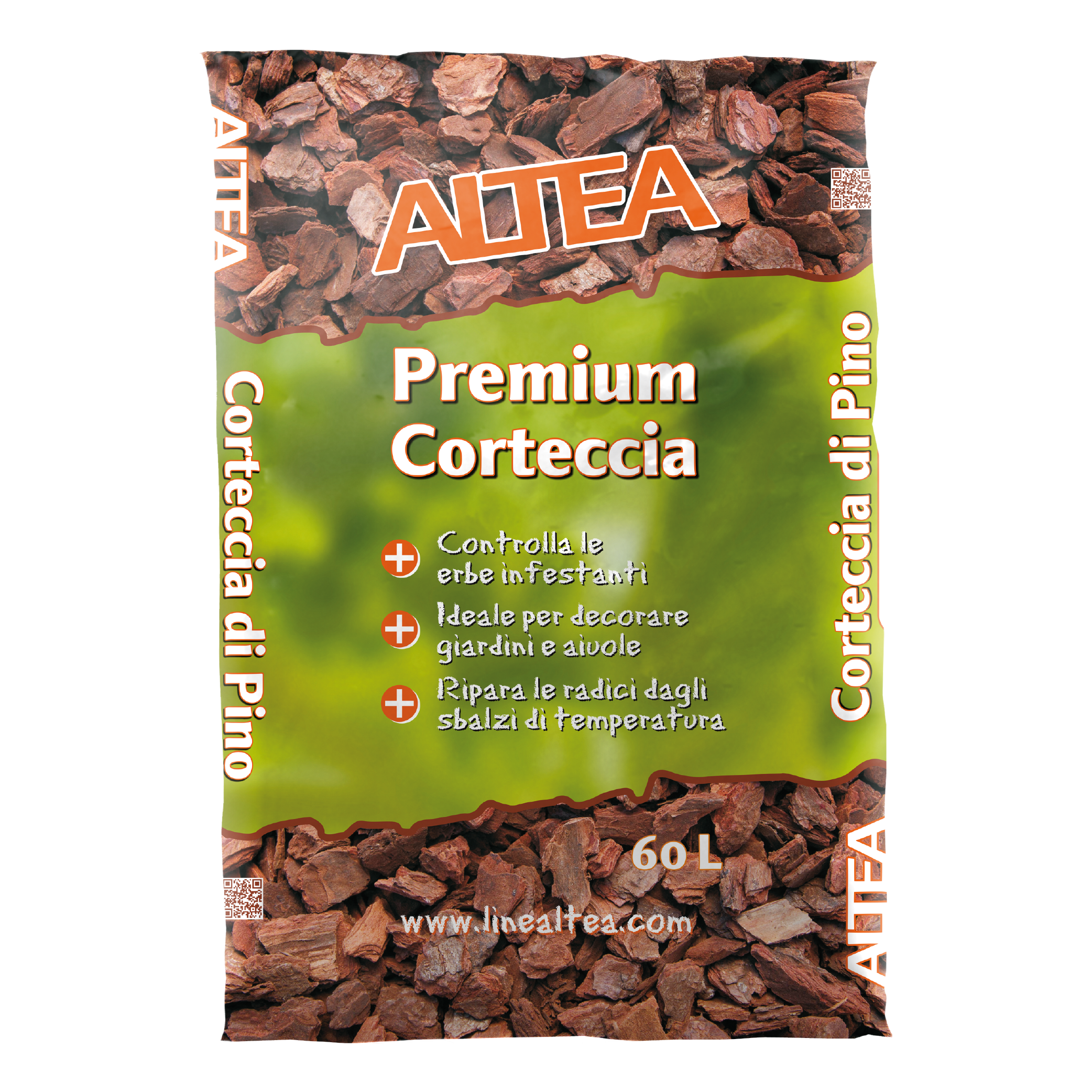 Altea corteccia premium fine 15-25 mm sacco da 60 litri