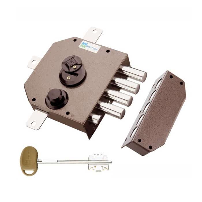 Serratura mottura chiusura quintiplice c/scrocco dm.ap.4m+scr+5p 550/s