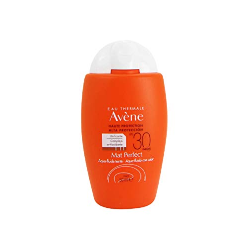 Avène Solar Aqua-Mat Mat Perfetto Con Colore Spf 30 50Ml