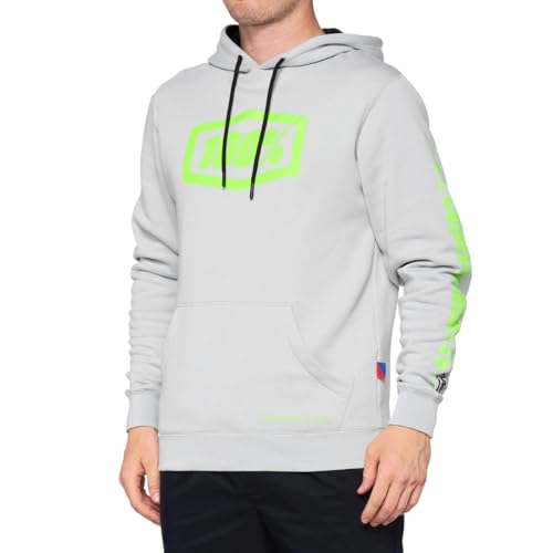 100% Burst Felpa, Vapor, L Unisex-Adulto