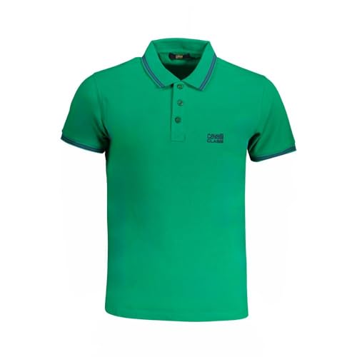 Cavalli Class Polo Uomo Cotone Verde, Verde, M