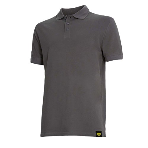 Utility Diadora - Polo Mc Atlar Ii Per Uomo (Eu M), 75070 Grigio Acciaio, M