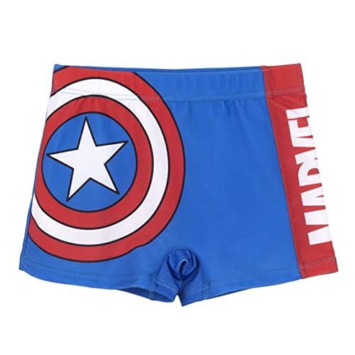 Cerdá Life'S Little Moments Maillot Bain Modèle Boxer Pour Garçon En Personnages De Avengers | Licence Officielle-Marvel Costume Da Bagno Rosso E Blu,