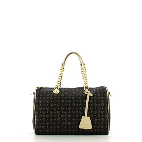Borsa Bauletto Pollini Tapiro Te8411Pp02Q1100C Nero+Vit Avorio